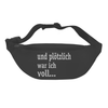 Bauchtasche Plötzlich